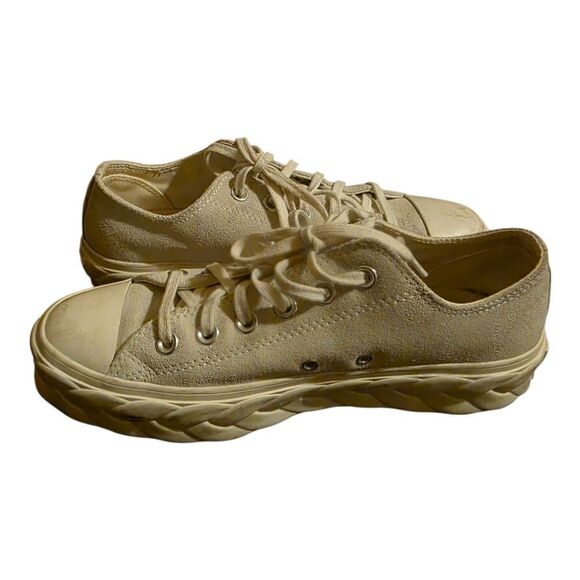 CONVERSE White Runway Cable Platform Chuck Taylor All Star - Size 8 - Picture 3 of 9